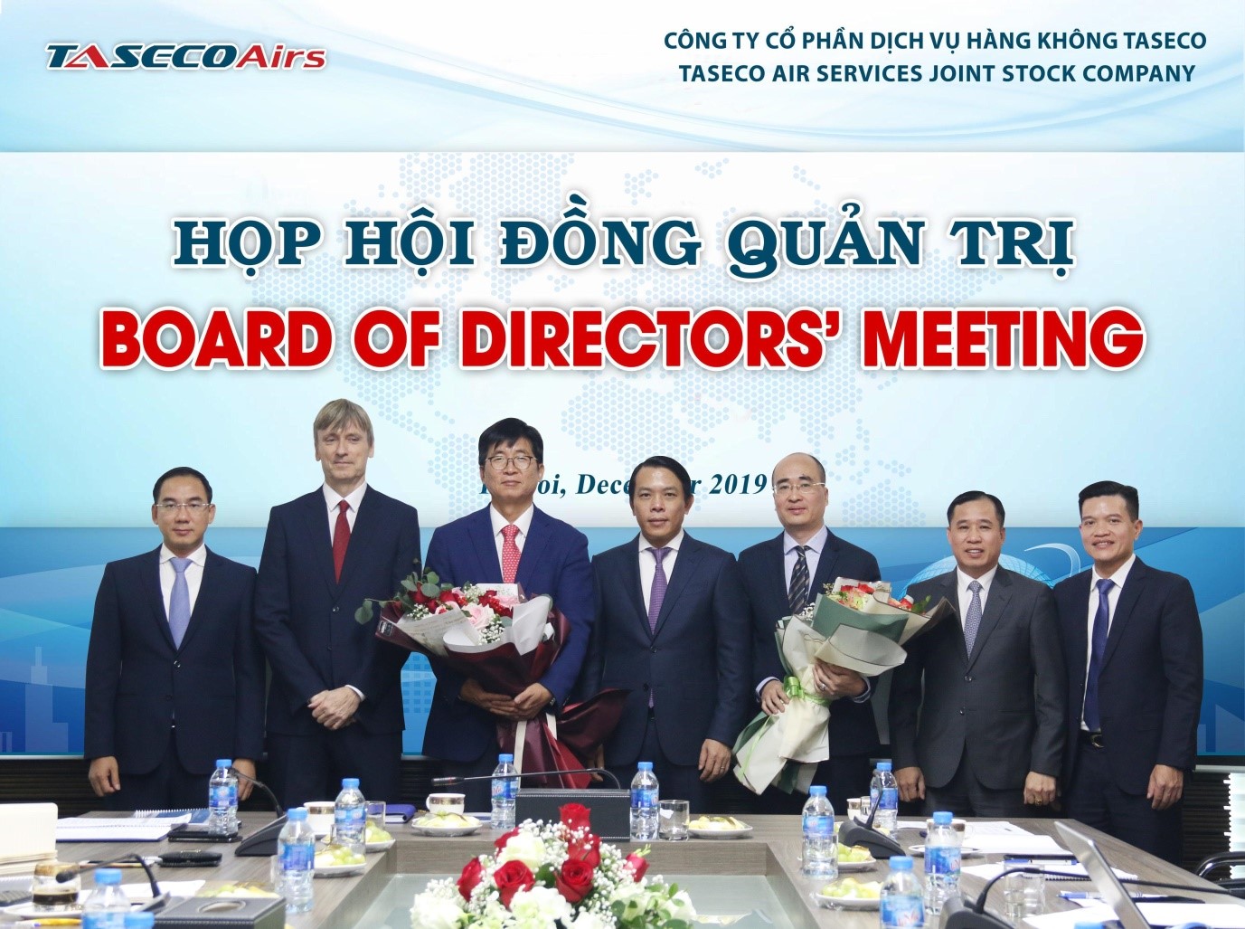 Taseco Airs tăng cường sức mạnh quản trị với việc bầu bổ sung thêm 2 thành viên HĐQT