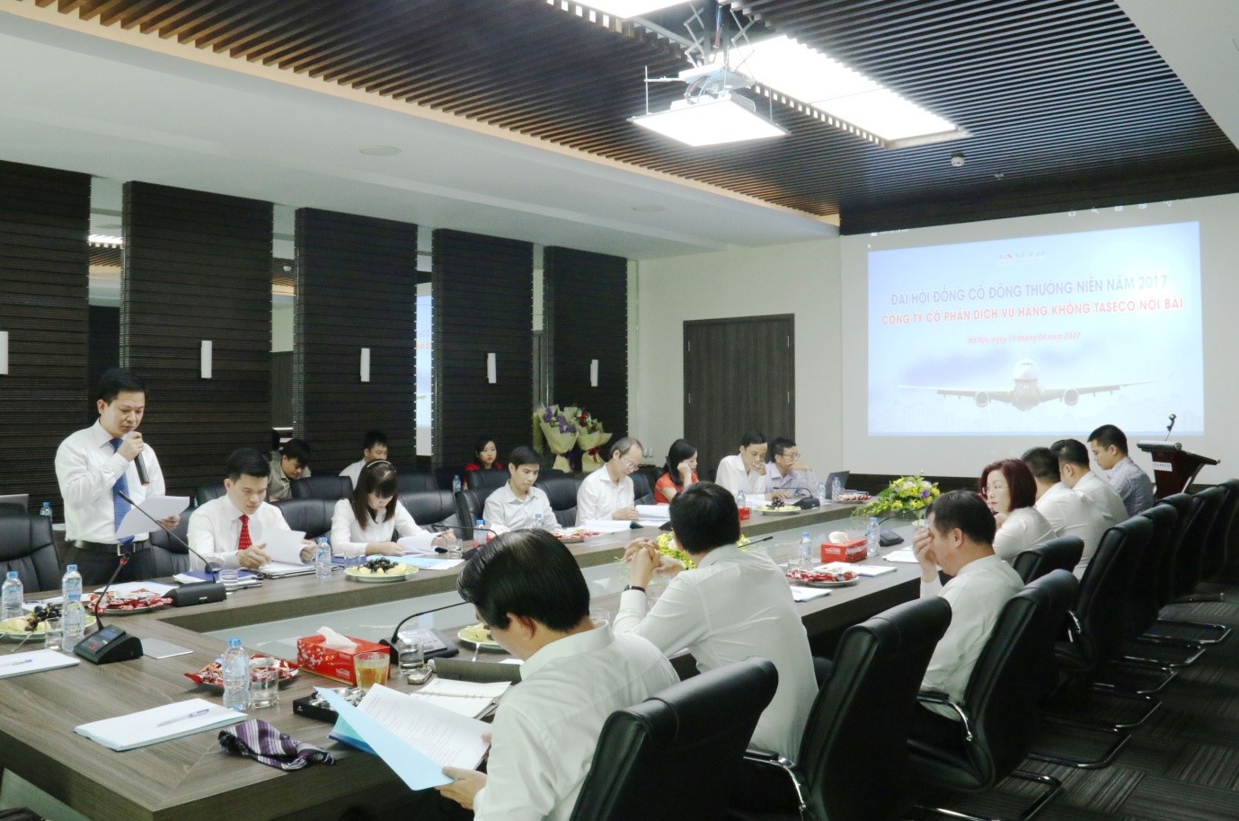 Taseco Nội Bài tổ chức thành công đại hội cổ đông thường niên năm 2017