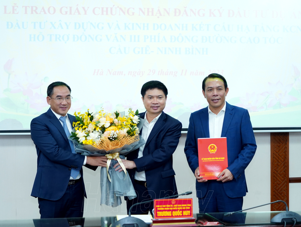 Taseco Land chính thức được chấp thuận là nhà đầu tư dự án Khu công nghiệp Đồng Văn III tỉnh Hà Nam