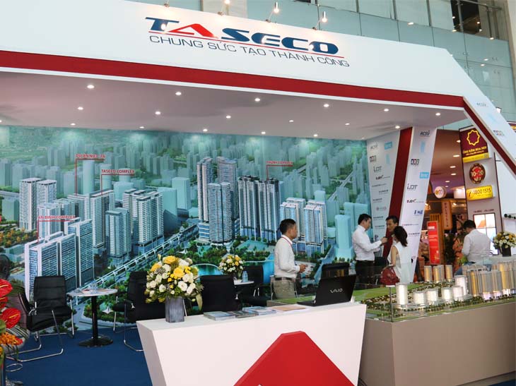 Taseco - Một trong những nhà tài trợ chính tại triển lãm Vietbuild 2016